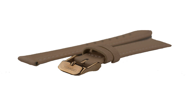 Watch Band- 18mm Nude w/rose gold buckle (For 36mm and 38mm watch cases) - Cromwell Watch Company