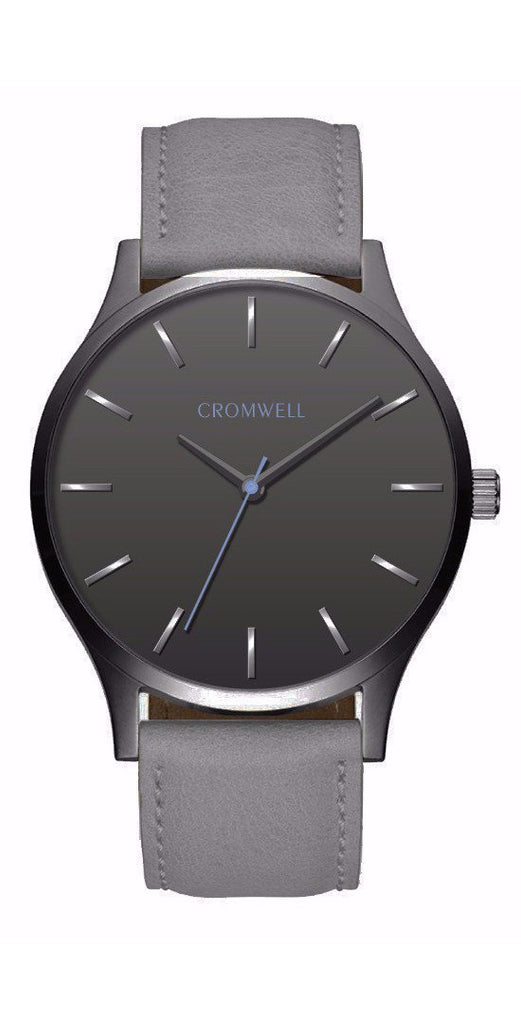40mm "Pismo" - Gunmetal Case, Gunmetal Face - Cromwell Watch Company