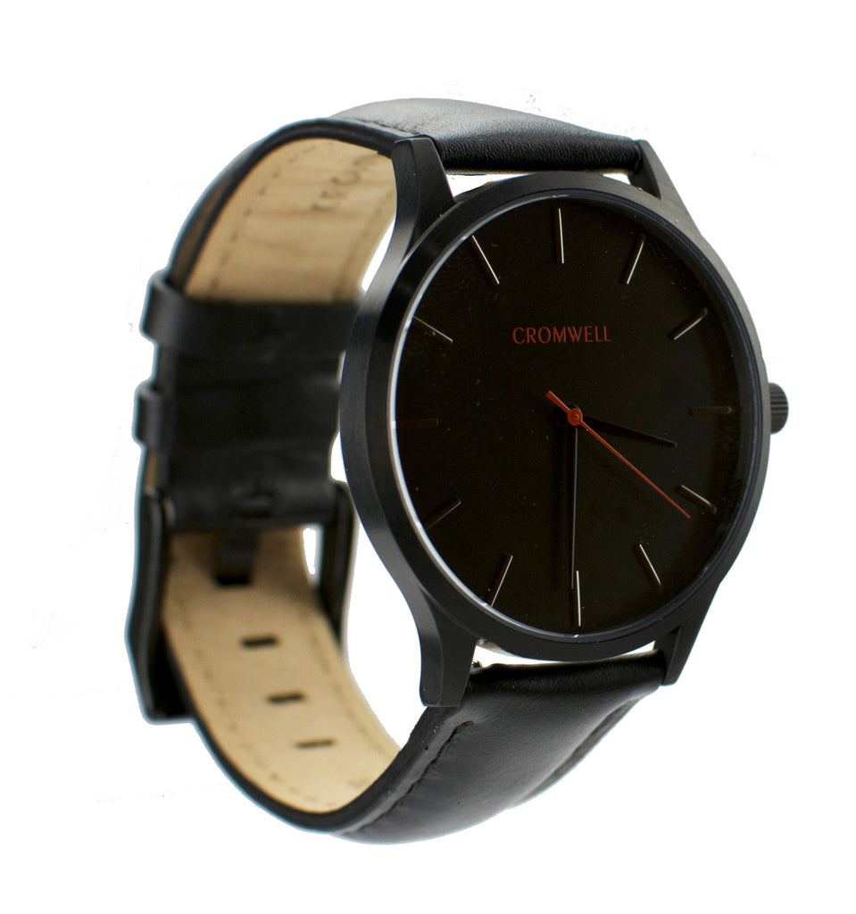 40mm "Limited 40" - Black on Black - Cromwell Watch Company