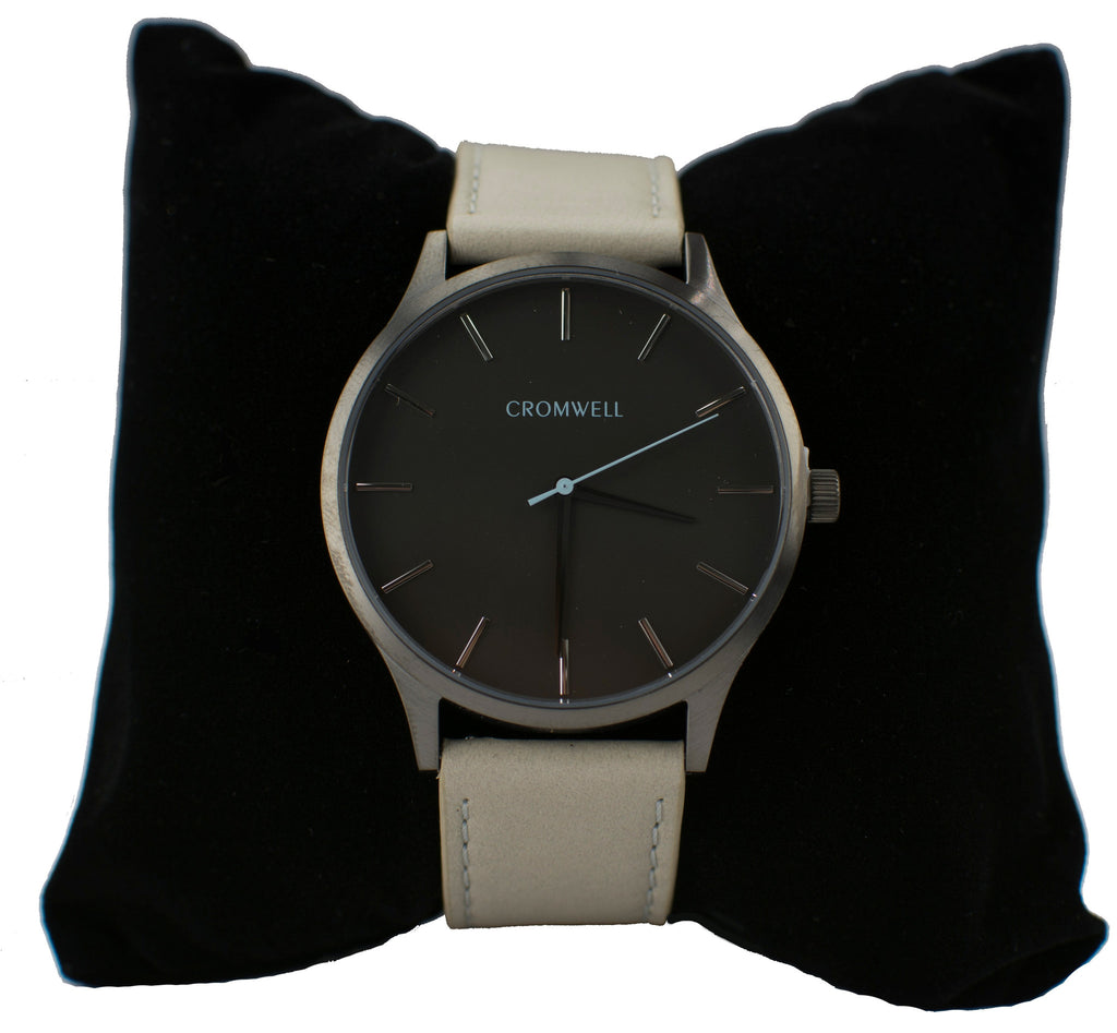 40mm "Pismo" - Gunmetal Case, Gunmetal Face - Cromwell Watch Company
